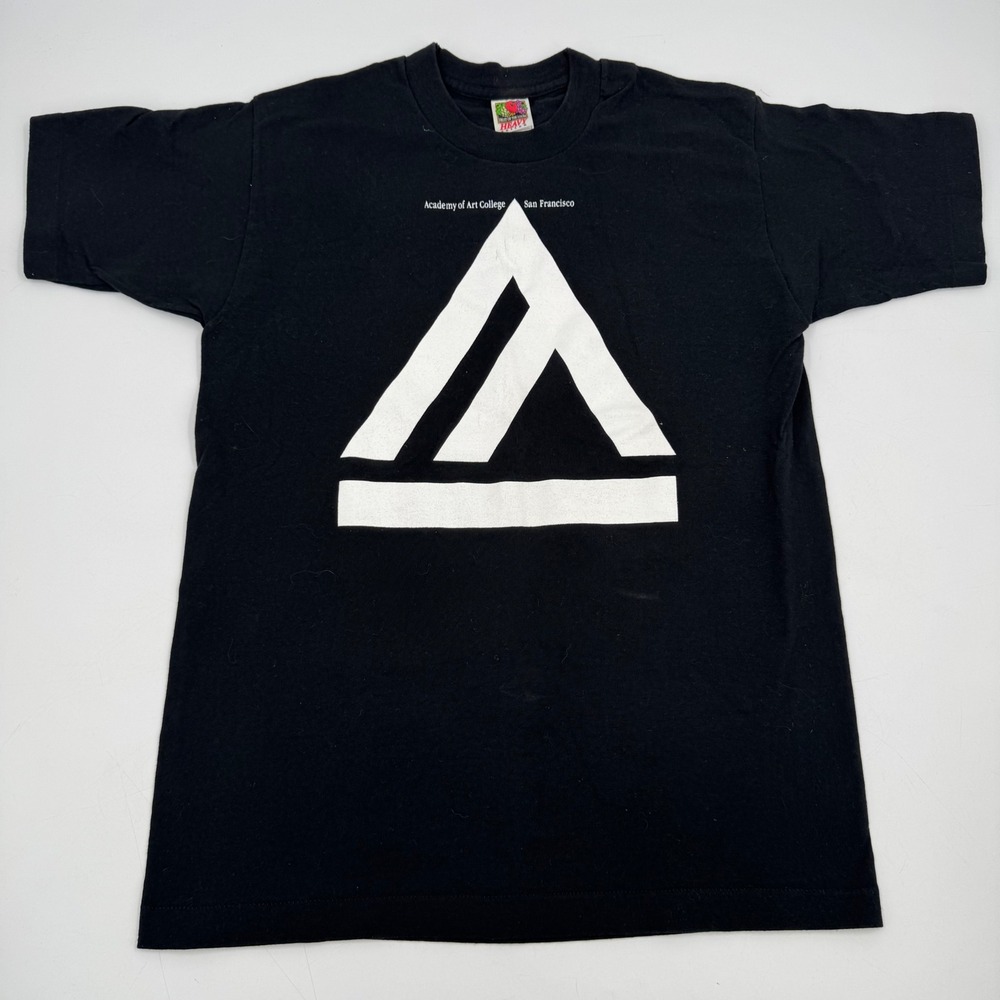 Vintage Academy of Art College San Francisco T-Shirt‎ Fruit of the Loom M Single